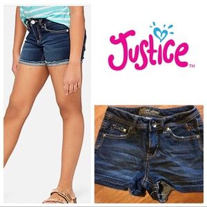 Justice Girls Denim Shorts